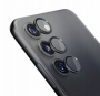 ochranné tvrzené sklo na sklíčko kamery s kovovým rámečkem 3mK black pro Samsung S711B Galaxy S23 FE, 3ks