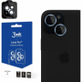 ochranné tvrzené sklo na sklíčko kamery s kovovým rámečkem 3mK Blue pro Apple iPhone 15, iPhone 15 Plus, 2ks - 