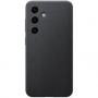 originální pouzdro Samsung Vegan Leather Cover pro Samsung S921B Galaxy S24 5G černá