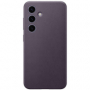 originální pouzdro Samsung Vegan Leather Cover violet pro Samsung S921B Galaxy S24 5G