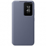 originální flipové pouzdro Samsung Smart View violet pro Samsung S926B Galaxy S24 Plus 5G - 