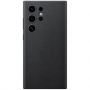 originální pouzdro Samsung Vegan Leather Cover black pro Samsung S928B Galaxy S24 Ultra 5G