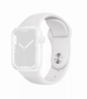 Forcell F-Design FA01 silikonový pásek pro Apple Watch Series 1, 2, 3, 4, 5, 6, 7, 8, 9, SE, SE 2 38, 40, 41mm bílá