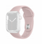 Forcell F-Design FA01 silikonový pásek pro Apple Watch Series 1, 2, 3, 4, 5, 6, 7, 8, 9, SE, SE 2 38, 40, 41mm růžová