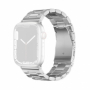 Forcell F-Design FA10 kovový pásek pro Apple Watch Series 1, 2, 3, 4, 5, 6, 7, 8, 9, SE, SE 2 38, 40, 41mm stříbrná