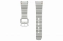 originální výměnný silikonový pásek univerzální Samsung ET-SNL31 Sport Band 20mm M/L pro Galaxy Watch FE, Watch7, Watch6, Watch6 Classic, Watch5, Watch5 Pro, Watch4, Watch4 Classic 40, 41, 42, 43, 44mm stříbrná - 