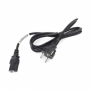 univerzální síťový napájecí kabel 250V / 1,5m černá