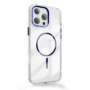 Jekod pouzdro Clear Thin Mag pro Apple iPhone 16 Pro modrá - 