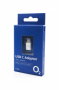 adaptér O2 USB-C / microUSB bílá