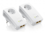 ZyXel HD Powerline adaptér PLA5256 ethernet v zásuvce bílá, 2 kusy