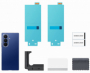 originální pouzdro Samsung Clear Case pro Samsung F966B Galaxy Z Fold7 5G transparentní - 