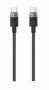 iPeax opletený datový kabel USB-C/USB-C 3A 60W černá 1,5m