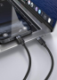 iPeax opletený datový kabel USB-C/USB-C 3A 60W černá 1,5m - 