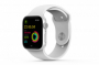 Apple Watch SE 2024 GPS + Cellular 40mm Silver Aluminium + White Sport Band CZ