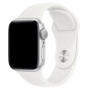 Apple Watch SE 2024 GPS + Cellular 40mm Silver Aluminium + White Sport Band CZ