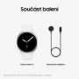 chytré hodinky Samsung SM-L325F Galaxy Watch8 LTE 40mm stříbrná CZ Distribuce AKČNÍ CENA - 