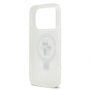 Karl Lagerfeld pouzdro Ringstand Karl and Choupette MagSafe pro Apple iPhone 17 Pro bílá - 