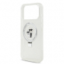 Karl Lagerfeld pouzdro Ringstand Karl and Choupette MagSafe pro Apple iPhone 17 Pro Max bílá - 
