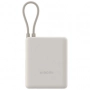 Xiaomi Mi Powerbanka s integrovaným USB-C kabelem 33W QC, PD3.0 10000mAh bílá