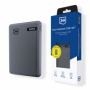3mk kapesní powerbanka Pocket 12W 5000mAh šedá