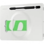 originální pouzdro Samsung Silicon Cover with Strap pro Samsung SM-X700 Galaxy Tab S8 Wifi, SM-X706 Galaxy Tab S8 5G bílá - 
