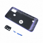 kryt baterie Samsung M215F Galaxy M21 včetně sklíčka kamery modrá - 