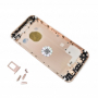 housing - kryt baterie Apple iPhone 6 Růžovo zlatá - 