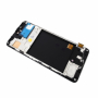 OLED LCD displej + sklíčko LCD + dotyková plocha + přední kryt Samsung A515F Galaxy A51 černá - 